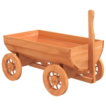 Ozdobny wózek, 70x43x54 cm, drewno jodłowe